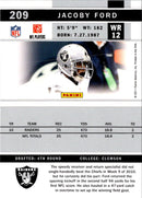 2011 Score Jacoby Ford