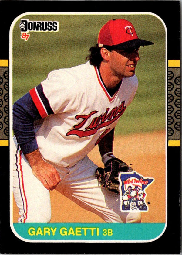 1987 Donruss Gary Gaetti #122