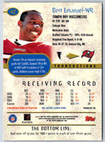 1997 Topps Stadium Club Football Bert Emanuel #42