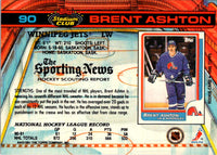 1991 Stadium Club Brent Ashton #90