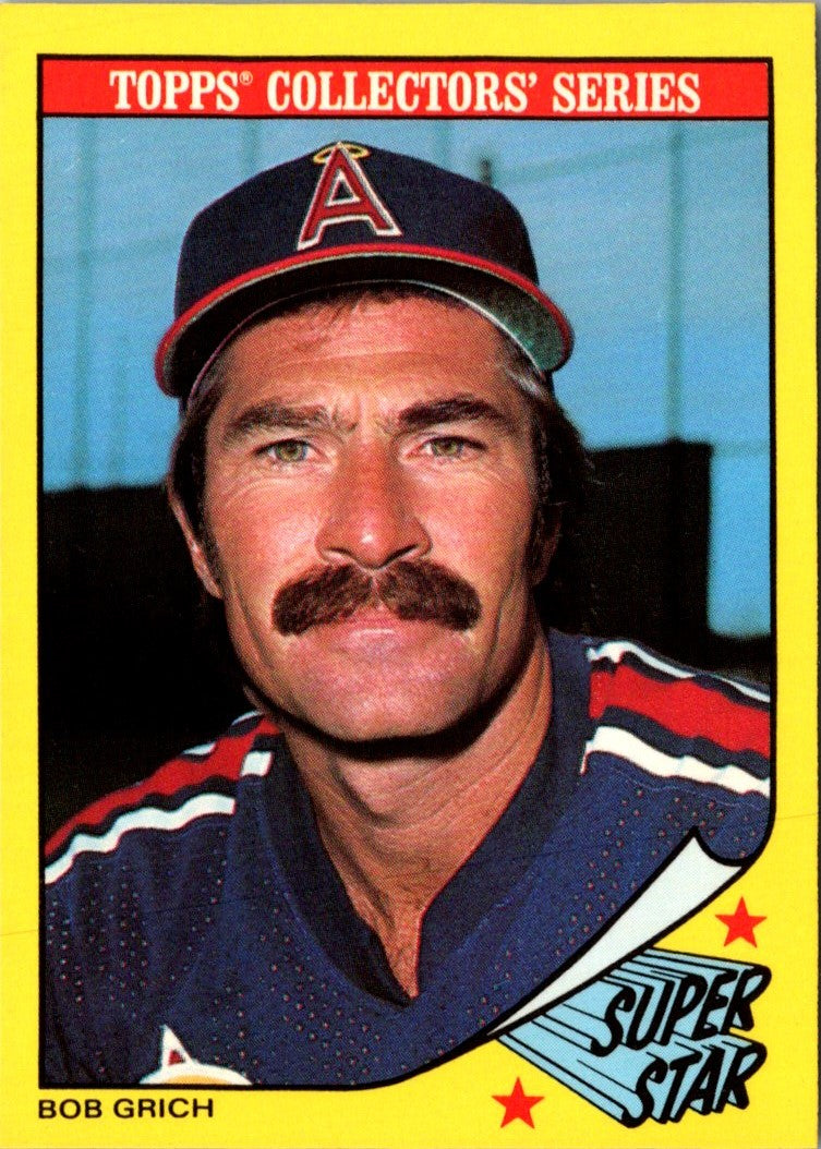 1986 Topps Bob Grich