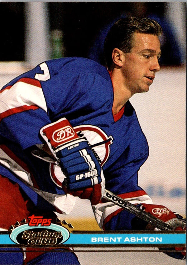 1991 Stadium Club Brent Ashton #90