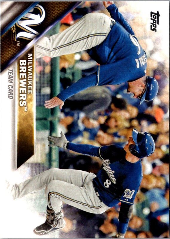 2016 Topps Milwaukee Brewers #613