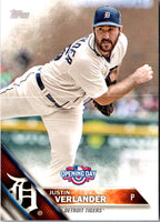 2016 Topps Opening Day Justin Verlander #OD-25