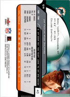 2001 Fleer Game Time Jay Fiedler #40