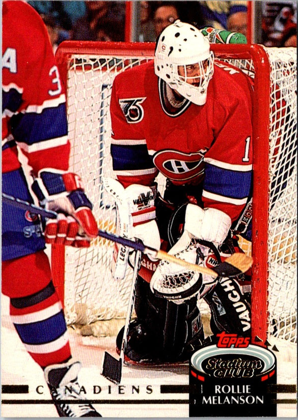 1992 Stadium Club Rollie Melanson #184