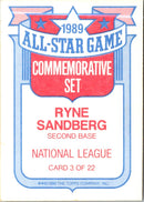 1990 Topps Glossy All-Stars Ryne Sandberg