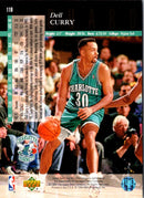 1993 Upper Deck Special Edition Dell Curry