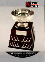 1990 Pro Set The William M. Jennings Trophy #382