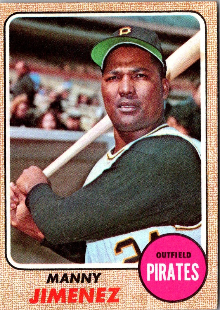 1968 Topps Manny Jimenez