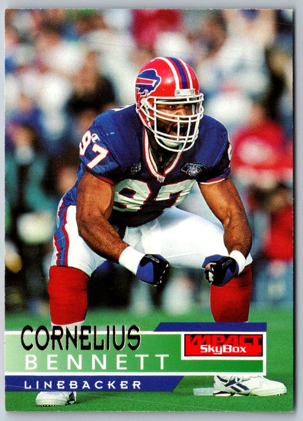 1995 SkyBox Impact Cornelius Bennett #9