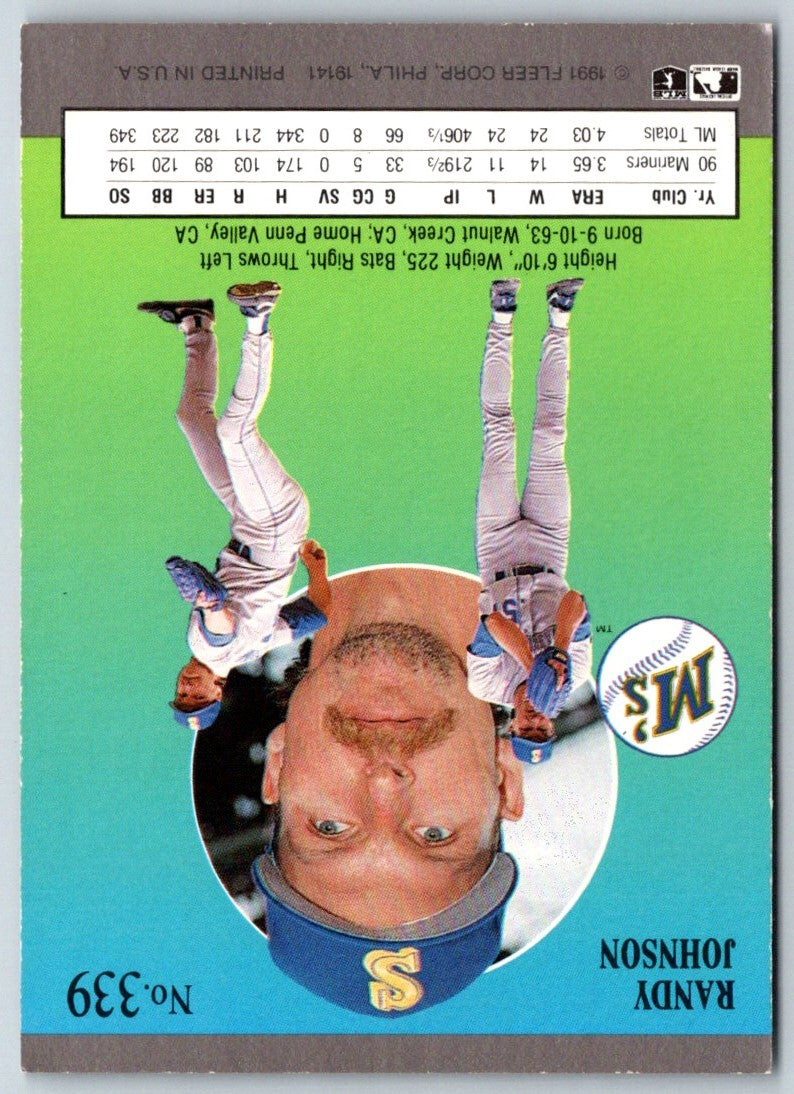 1991 Ultra Randy Johnson