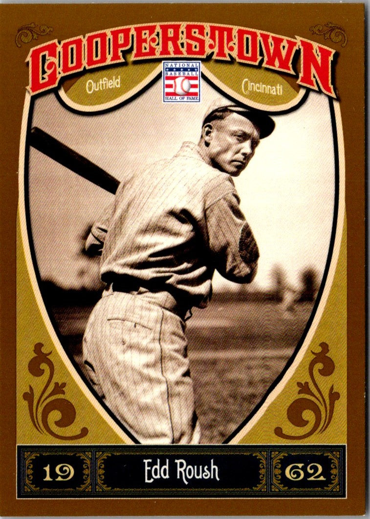 2013 Panini Cooperstown Edd Roush