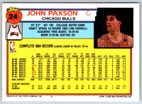 1992 Topps John Paxson #24