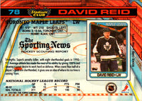 1991 Stadium Club Dave Reid #78
