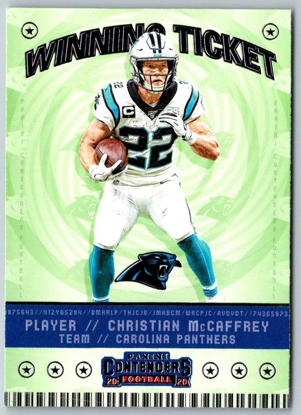 2019 Panini Absolute Christian McCaffrey #83