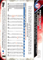 2016 Topps Opening Day Blue Foil Prince Fielder #OD-75