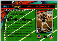 1991 Topps Stadium Club Football Willie Gault #257