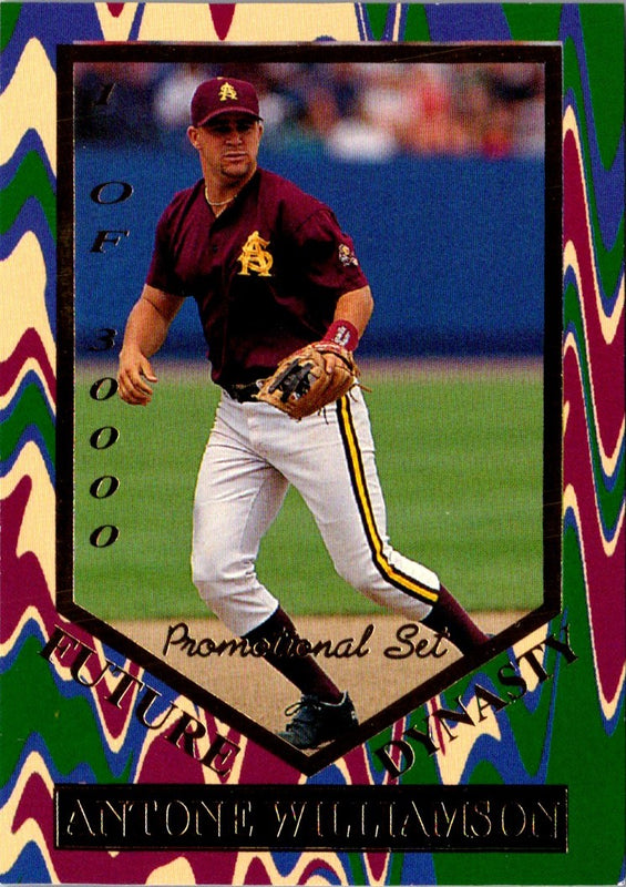 1995 Signature Rookies Future Dynasty Promotional Antone Williamson #P5