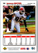 1995 Upper Deck Terance Mathis