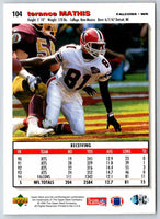 1995 Upper Deck Terance Mathis #104