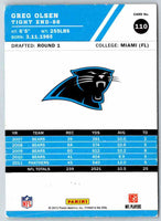 2012 Score Greg Olsen #110