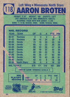 1990 Topps Aaron Broten #118