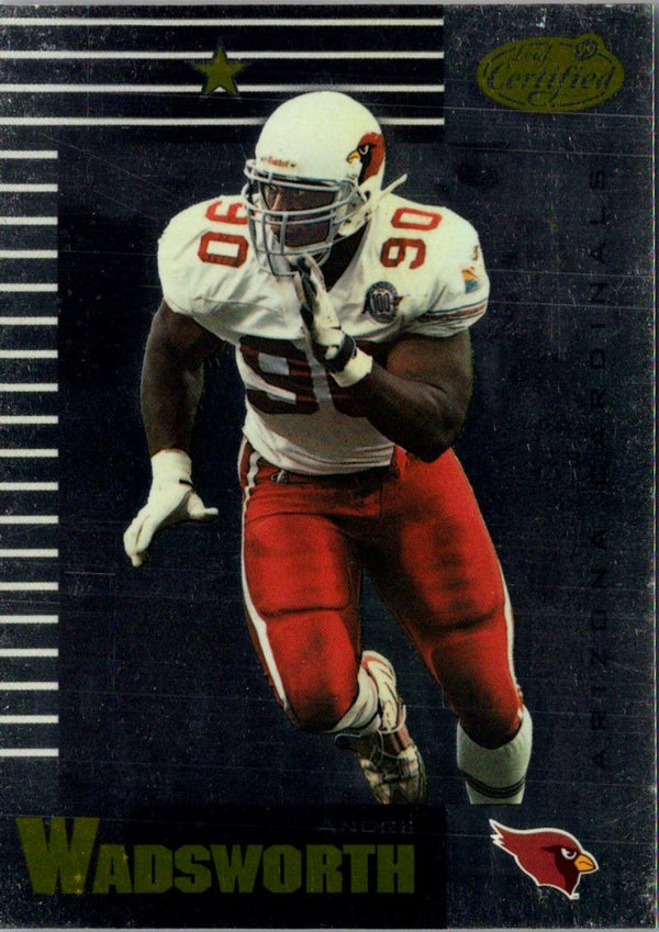 1999 Leaf Certified Andre Wadsworth #3