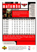 1998 UD Choice Preview Dikembe Mutombo