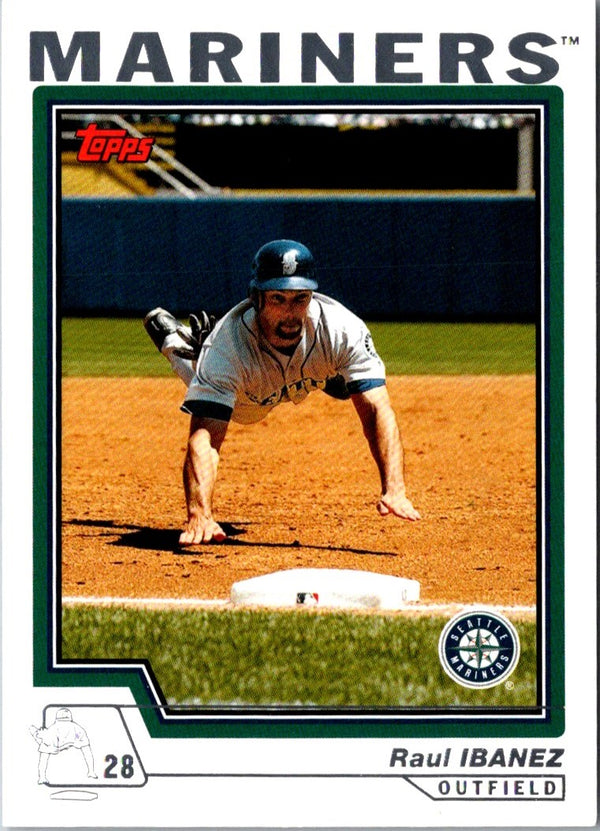 2004 Topps Traded & Rookies Raul Ibanez #T42