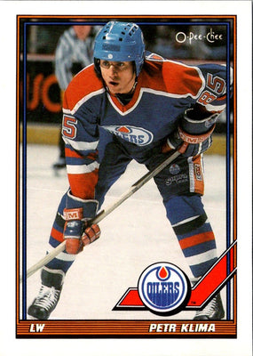 1991 O-Pee-Chee Petr Klima #193