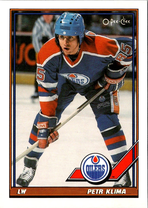 1991 O-Pee-Chee Petr Klima #193