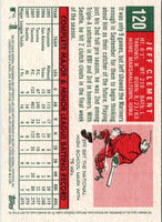 2008 Topps Heritage Jeff Clement #120 Rookie
