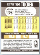 1990 Fleer Trent Tucker