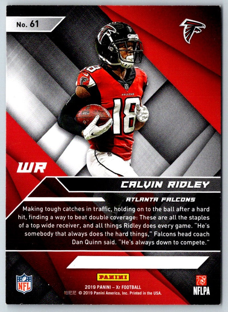 2019 Panini XR Calvin Ridley