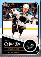 2011 O-Pee-Chee Ryane Clowe #354