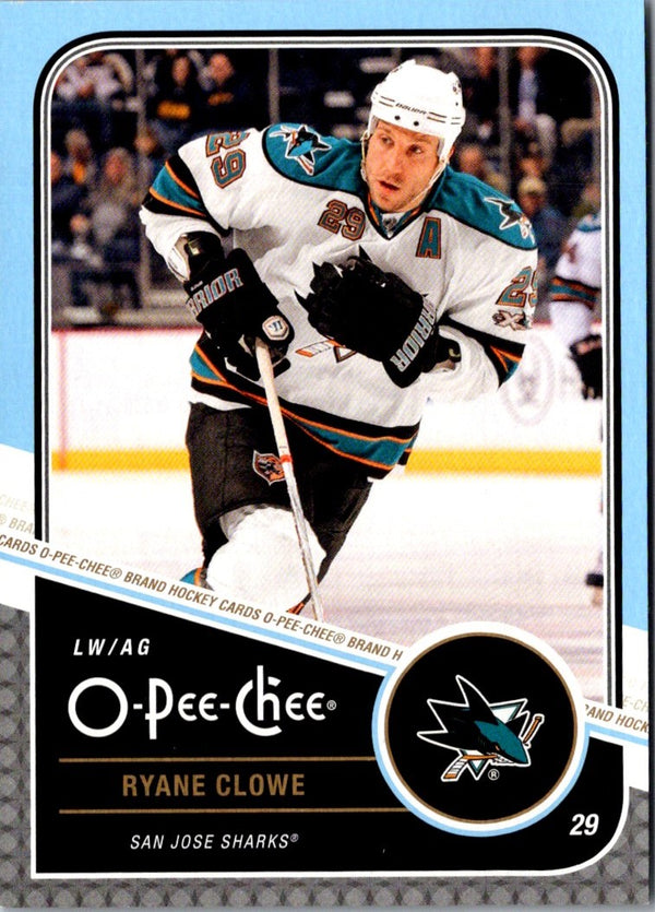 2011 O-Pee-Chee Ryane Clowe #354