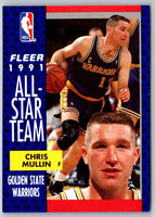 1992 Fleer Chris Mullin #218