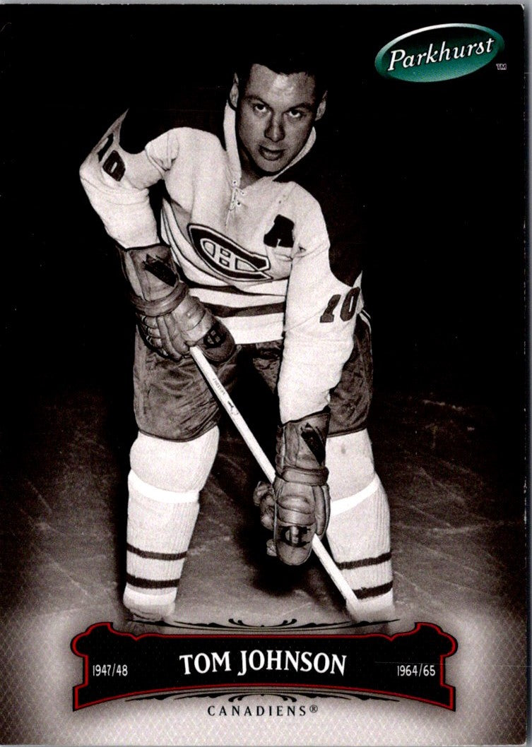 2006 Parkhurst Tom Johnson