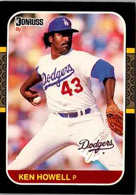 1987 Donruss Ken Howell #229