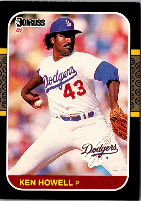 1987 Donruss Ken Howell #229