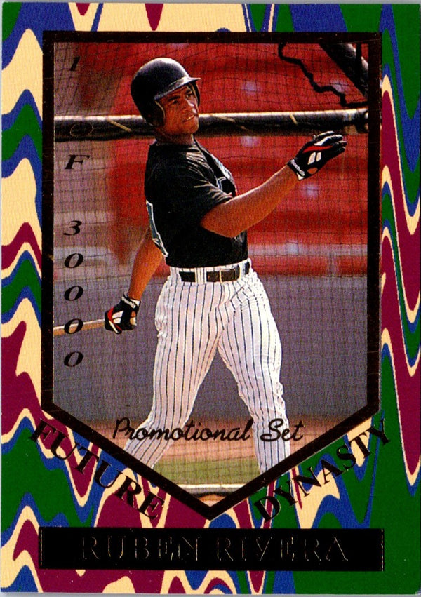 1995 Signature Rookies Future Dynasty Promotional Ruben Rivera #P4