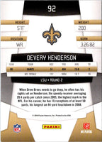 2010 Panini Certified Devery Henderson #92