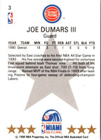 1990 Hoops Joe Dumars #3