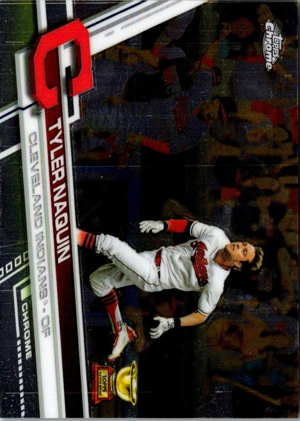 2017 Topps Chrome Tyler Naquin #138