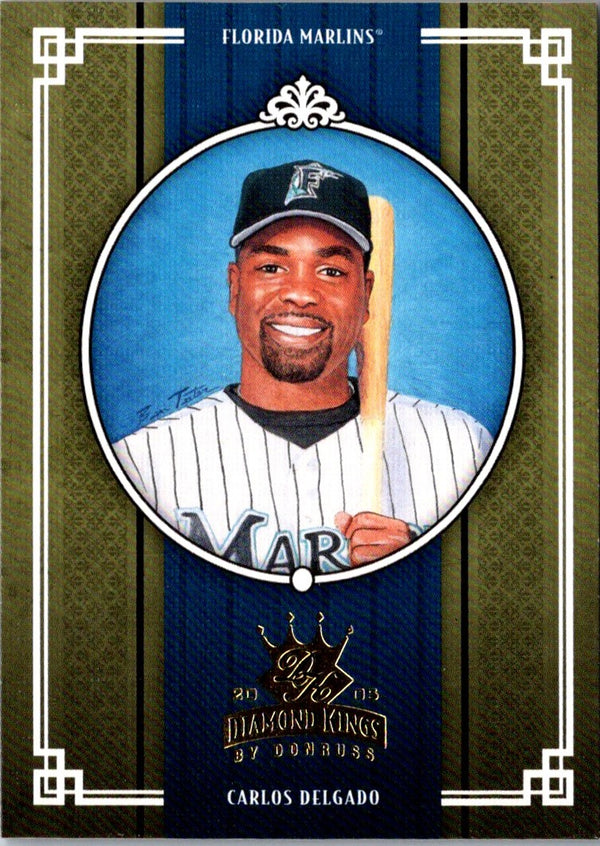 2005 Donruss Diamond Kings Carlos Delgado #439