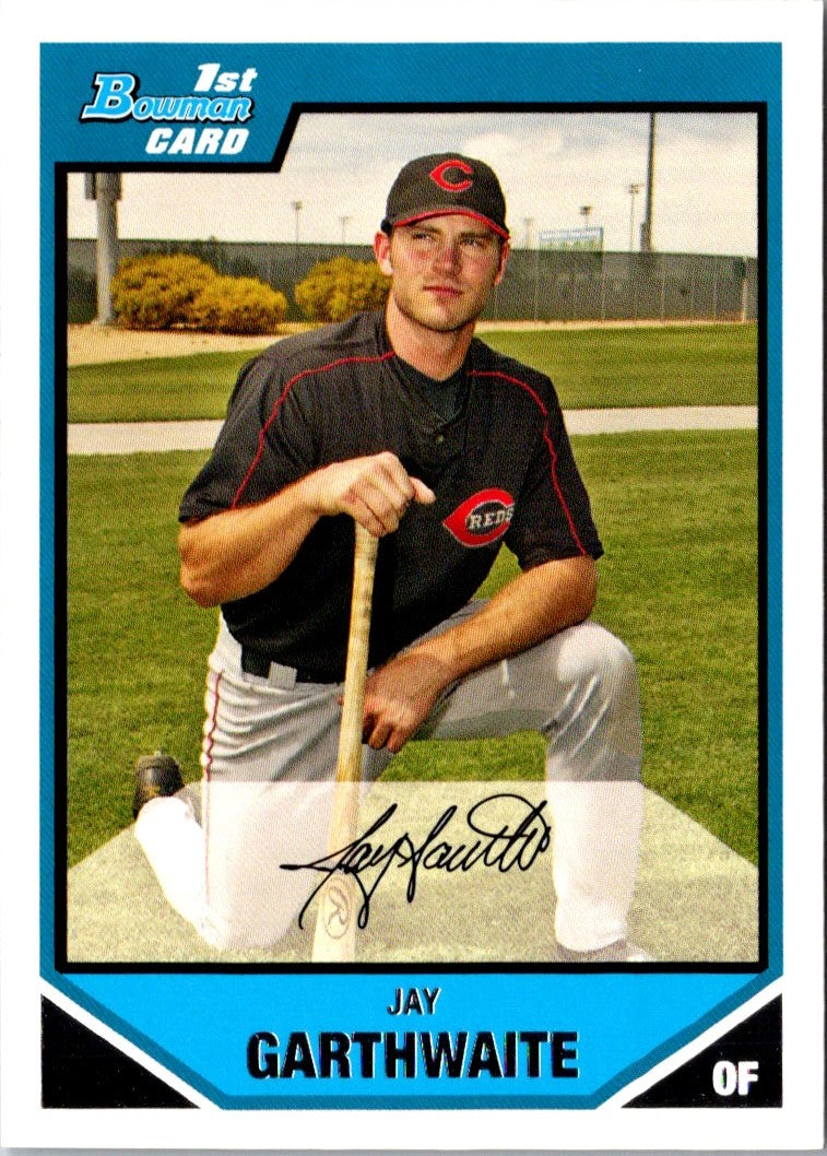 2007 Bowman Prospects Jay Garthwaite