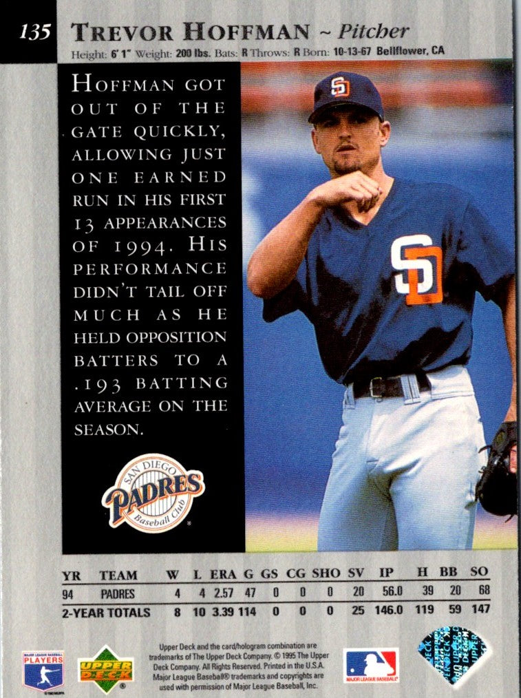 1995 Upper Deck Special Edition Trevor Hoffman