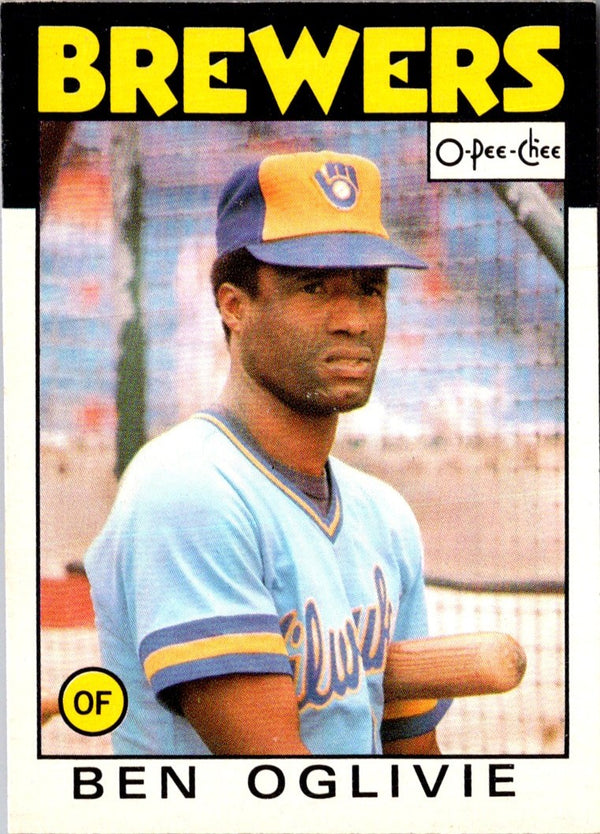 1986 O-Pee-Chee Ben Oglivie #372