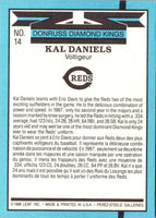 1988 Leaf Kal Daniels #14